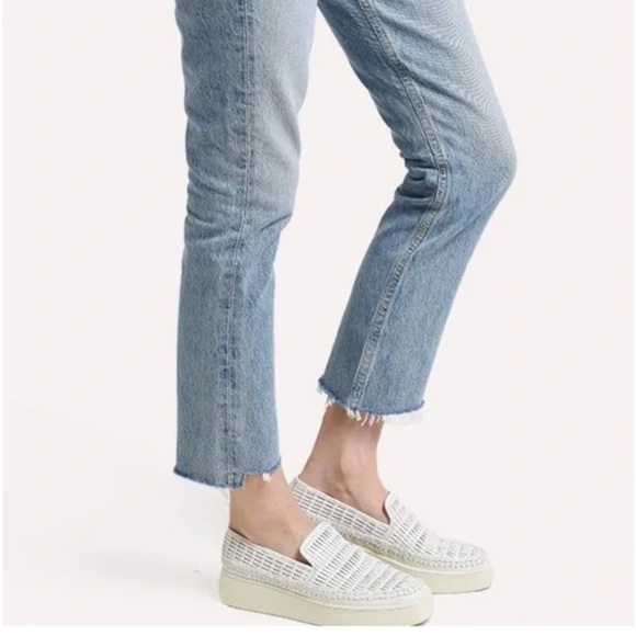 Agolde Riley High Rise Straight Crop - Picture 4 of 7